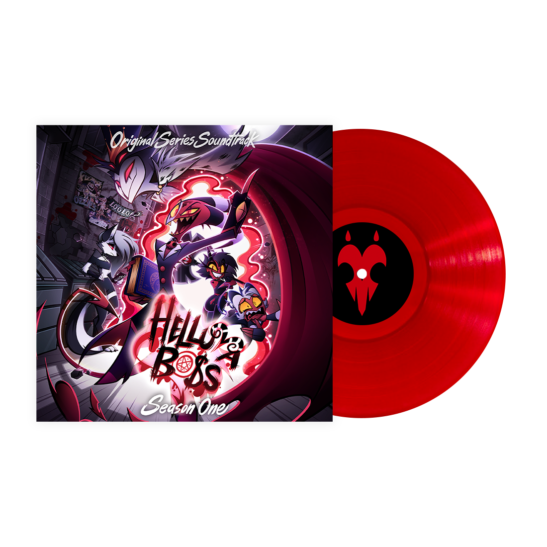 Helluva Boss: Season 1 (Original Soundtrack) - Imp Red Clear Vinyl